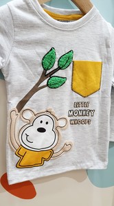 Whoops Monkey Tişört #3