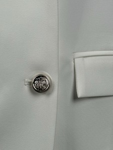 Milestone oversize beyaz reng blazer ceket #4
