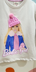 Barbie Sweetshirt-Krem #3
